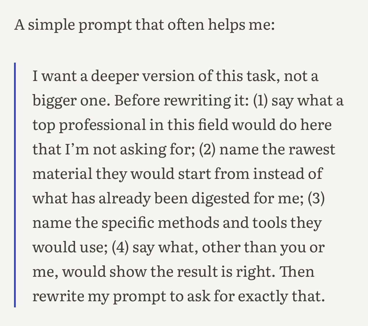 Set Ambitious AI Tasks: Guide & Prompt from Anthropic Lead Engineer