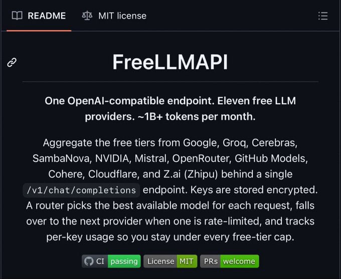 Get 800M Free AI Tokens Monthly with a Unified Multi-Model API